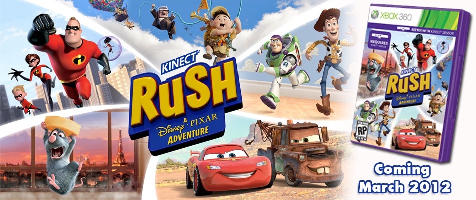 Kinect Rush : A Disney Pixar Adventure