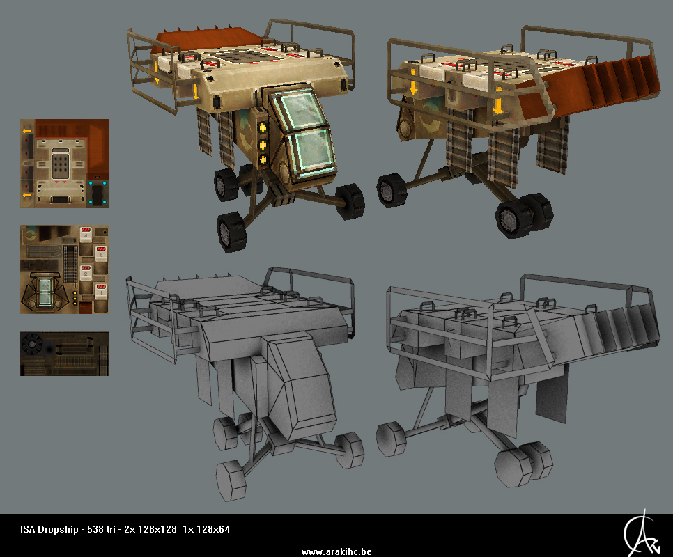 killzone fanart - intruder dropship